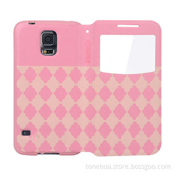 New Arrival Leather Case for Samsung Galaxy S5, with Fashionable Design